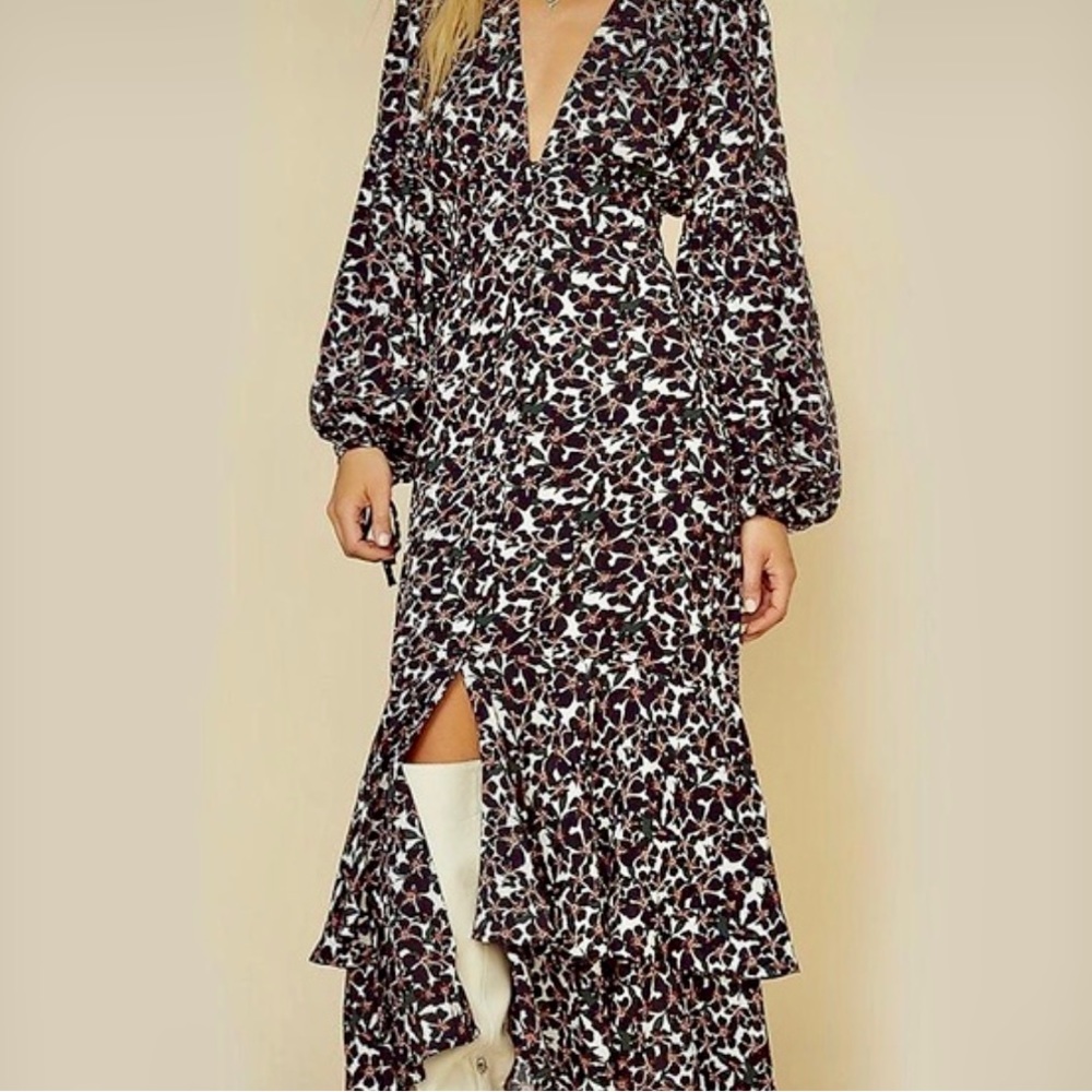 Rue Stiic long sleeve Vallee Dress-Posy Floral size XS
